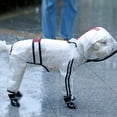 thumbnail image 3 of Dog Raincoat Dog Clothes Transparent Raincoat Light Waterproof Coat Small Dog Raincoat, 3 of 6