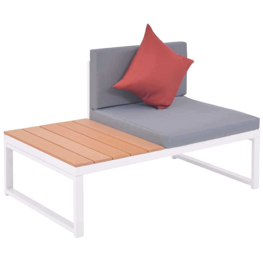 Kepooman Sectional Conversation Sofa Chair with Cushion and Pillow for Patio, Multicolor Kepooman Sectional Conversation Sofa Chair with Cushion and Pillow for Patio, Multicolor