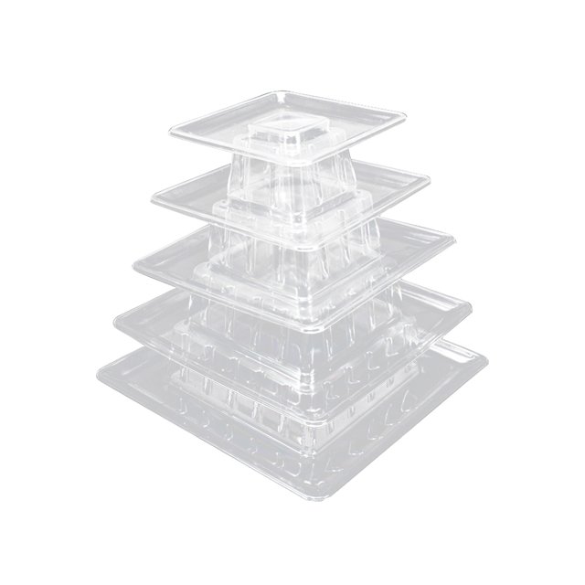 Soporte de Exhibición para Macarrones Bsvklp 5 Capas Cuadradas