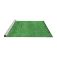 thumbnail image 2 of Ahgly Company Machine Washable Indoor Rectangle Oriental Emerald Green Industrial Area Rugs, 2' x 5', 2 of 4