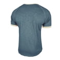 thumbnail image 6 of Generic Men's Cotton Tee Shirt Henley Neck Button Short Sleeve Collared Shirt Summer Slim Fit Breathable Sports Tops, 6 of 6