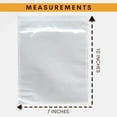 thumbnail image 4 of 300 Pack 7"x10" Shipping Label Sleeves - Packing Slip Envelope Pouches with Self-Adhesive Peel & Seal - Clear Unprinted Plastic & Waterproof Mailing List Holder Ideal for Invoice, Documents & Labels, 4 of 6