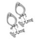 thumbnail image 3 of Lot de 2 mâchoires supérieures coulissantes en acier pour bateau, accessoires de quincaillerie marine, style pointe 25 mm/0,98 po, 3 of 4