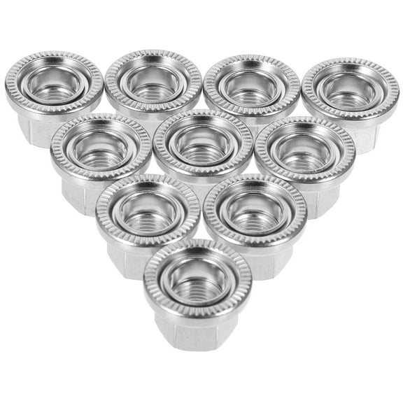 ifundom 10Pcs Steel Nuts for and E-Bike Repair Replacement Parts