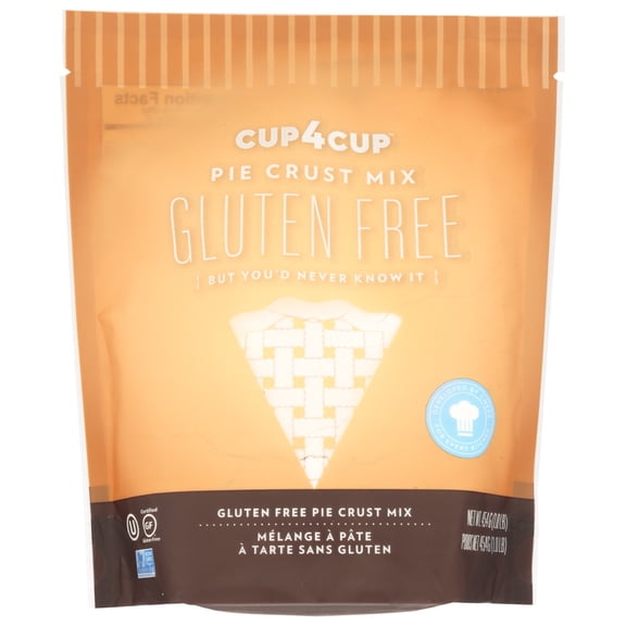 Cup4Cup Gluten Free Pie Crust Mix, 16 Oz