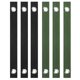 thumbnail image 1 of Uxcell 16 Inch Tree Straps for Staking, 6 Pack Tree Support Straps with Grommets, Black, Olive Green, 1 of 7