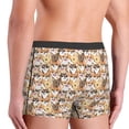 thumbnail image 3 of Disketp Cute Puppy Men's Boxer Briefs,Soft and Breathable Cotton Underwear with ComfortFlex Waistband, 3 of 7