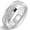 Silver, variant on 8mm Sand Brushed Classic Plain Stainless Steel Wedding Band Ring