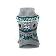 thumbnail image 2 of Autumn And Winter Small And Medium-sized Cats And Dogs Pets Rhombus Knitted Pet Clothes, 2 of 9