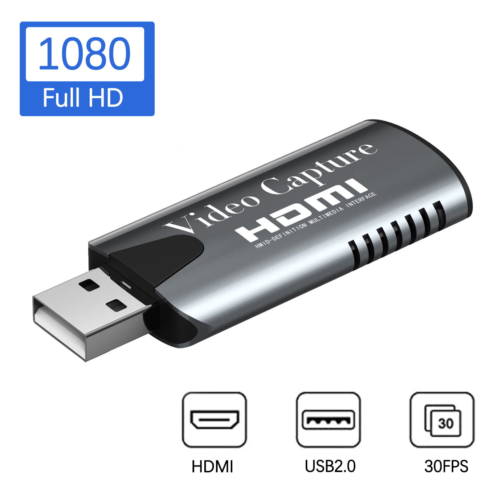 Kruik spanning Een hekel hebben aan iMESTOU Deals Clearance HDMI To USB 2.0 Video Capture Card 1080P HD  Recorder Game/Video Live Streaming - Walmart.com
