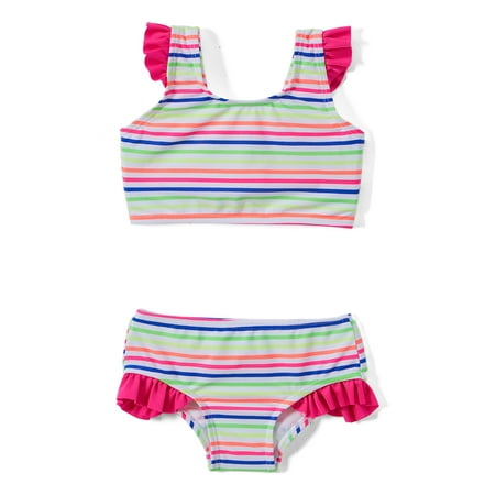 Freestyle Revolution Rainbow Bikini Swimsuit (Baby Girls & Toddler (Best Post Baby Swimsuits)