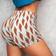 thumbnail image 4 of Fotbe Carrot Shorts Sin Costuras – Shorts Deportivos de Cintura Alta para Mujer, Elásticos para Gimnasio, Yoga, Running o Ciclismo-Large, 4 of 8
