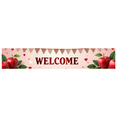 thumbnail image 1 of Welcome Party Banner Colorful Hearts Stars Backdrop Background Decorations Home Event Photography Props Party Supplies, 1 of 4