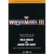 WWE: WrestleMania III (Championship Edition) [DVD]
