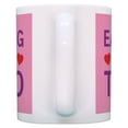thumbnail image 4 of ThisWear Mom To Be Gift New Mom Eating for Two Expecting Pregnancy Gag 11 ounce Coffee Mug Pink, 4 of 4