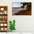 thumbnail image 3 of Waterfall at Pictured Rocks National Lakeshore, Lake Superior - Wrapped Canvas Print Wall Art | 36" W x 24" H, 3 of 4