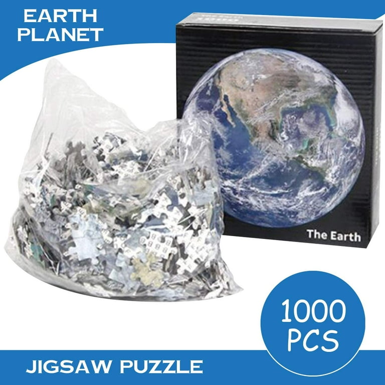 Solar System Jigsaw Puzzle (1000 Pieces) by Bei Bi La Earth Round Brand New