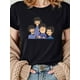 thumbnail image 1 of Summer Casual Short-Sleeve T-Shirt with a Cartoon Design of a Female Beetle Band Tee For Adult, Men, Women, Teen, Teenager, Adolescent, Youth, 1 of 6
