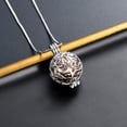 thumbnail image 5 of Personalize Family Tree Leaves Keepsake Pendant with Small Urn Necklace for Cremation Ashes Perfume Dry Flower Holder Memorial Jewelry, 5 of 6