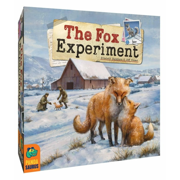 The Fox Experiment Board Game - Breed and Evolve Your Foxes! Strategy Game, Fun Family Game for Kids and Adults, Ages 10+, 1-4 Players, 60 Minute Playtime, Made by Pandasaurus Games
