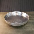 thumbnail image 1 of HomeRoots 384085 Handcrafted 13 in. Hammered Stainless Steel Round Tray, 1 of 3