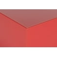 thumbnail image 3 of SONOROUS STB-45 Table d'Appoint / Table de Chevet Cubique Tout en Verre - Rouge Écarlate (Édition Limitée), 3 of 6