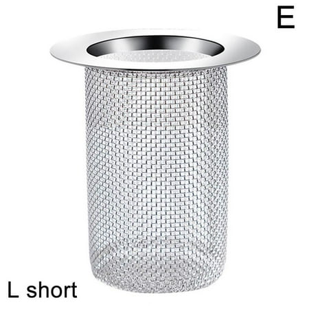 

Steel Kitchen Sink Strainer Plug Waste Drain Protector Hair Trap O9G2