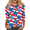 Deep Red #195, variant on Womens 250th Anniversary Tshirt Freedom Printed Crew Neck Tops Fourth Of July American Flag American Birthday Tees National Flag Print Fashion 3/4 Sleeve Blouses Sky Blue M