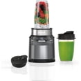 thumbnail image 1 of Ninja Nutri-Blender Pro BN400 con Auto IQ 1000 Watts Cuchillas de Extracción Profesional Color Piedra Plateada, 1 of 9