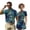 Palm Tree, variant on Uorisanigo Palm Tree Couple Matching Outfit His and Hers Clothing Mens Golf Shirts Quick Dry Short Sleeve Shirts for Athletic and Womens Golf Clothes Build in Shorts with Pockets