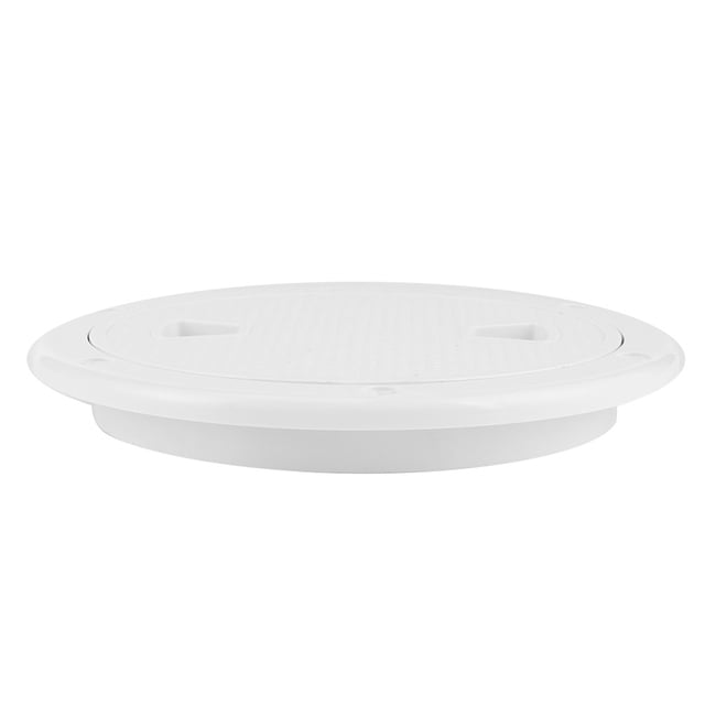 Placa De Cubierta De Barco, Cubierta De Escotilla De Cubierta De Plástico ABS De 151 Mm De Diámetro Interior A Prueba De Herrumbre Desatornillada A Prueba De Impactos Para