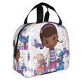 thumbnail image 2 of Doc McS-tuffins Insulated Lunch Bag Leakproof Waterproof Reusable Lunch Boxs Portable Durable Cooler Tote Bag Work Travel, 2 of 9
