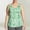 Green, variant on Juslio Tank Tops for Women Plus Size Casual Crew Neck Tank Tops, Breathable Summer Print Tank Top