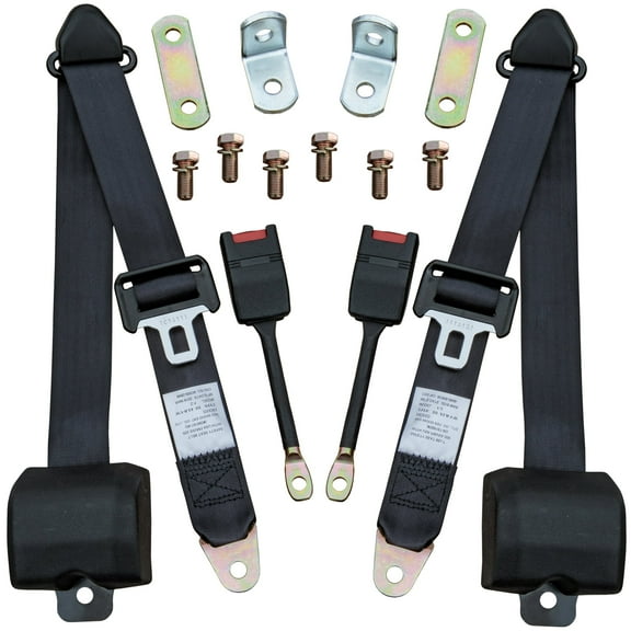 Cool Cruisers Seat Belts FJ40 FJ45 BJ40 2 Piece Replacement Set, New