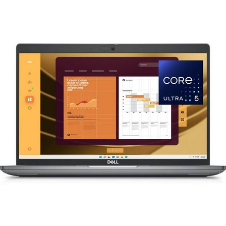 Dell Latitude 5450 Laptop 14" FHD  Touchscreen, Intel Core Ultra 5-135U vPro, 32GB RAM, 1TB NVMe SSD, Webcam, Wi-Fi 6E, BT, Backlit Keyboard, HDMI, USB C, Display Port, Windows 11 Pro, Notebook, Grey