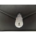 thumbnail image 4 of Calvin Klein Womens Lock Leather Shoulder Bag, 4 of 7