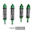 thumbnail image 2 of 2 Pairs RC Car Shock Absorbers Set, Aluminum Alloy Front Rear Shock Damper Kit with Damping for 4x4 1/10 Scale RC Crawler, 2 of 7