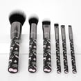 thumbnail image 3 of Impressions Vanity Hello Kitty Favorites 6 Pcs Makeup Brush Set, Super Soft Makeup Brushes (Black), 3 of 5