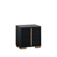 thumbnail image 2 of Steeler Black and Gold 2-Drawer 22 in. W Nightstand, 2 of 6