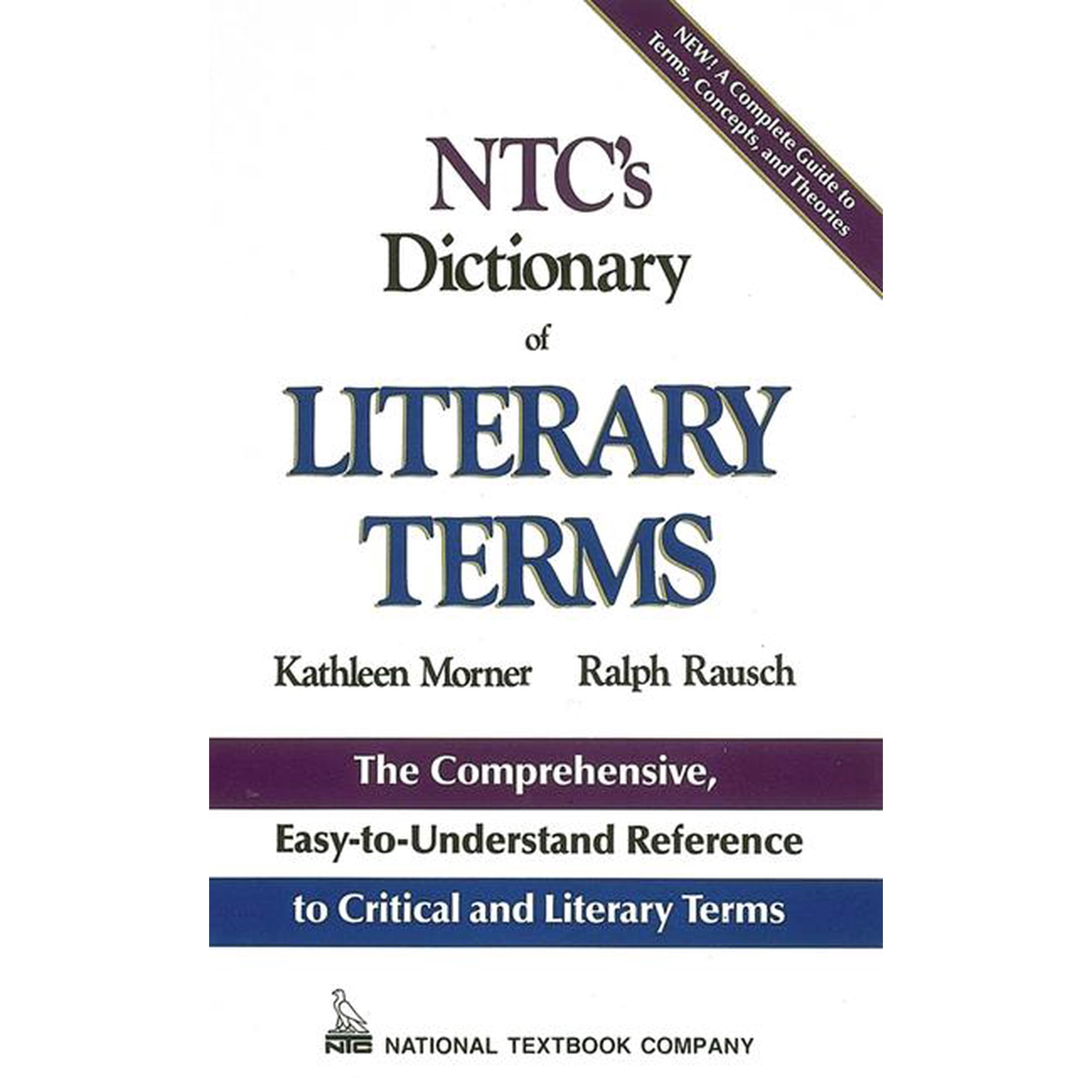 Ntc s Dictionary of Literary Terms (Paperback)