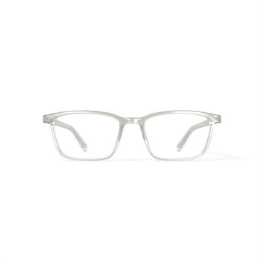 Bio Eyes Men's BE118 Hawthorn Prescription Eyeglasses with Case, Crystal