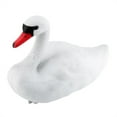 thumbnail image 2 of Garden Decorations, Simulated Cute Exquisite White Swan Decorative Tool Hunting Baits For Decoration Portable Fountain Indoor Outdoor, 2 of 8