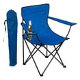thumbnail image 1 of Silla Plegable CJR De Playa Campamento Exteriores Azul, 1 of 9