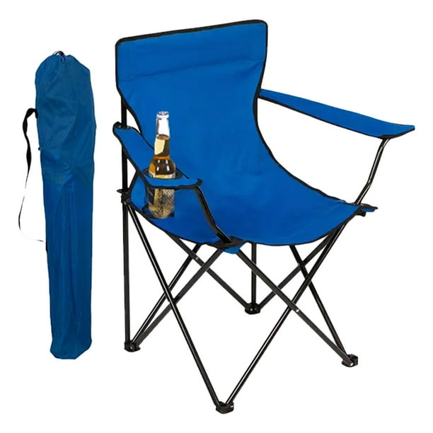 Silla Plegable CJR De Playa Campamento Exteriores Azul