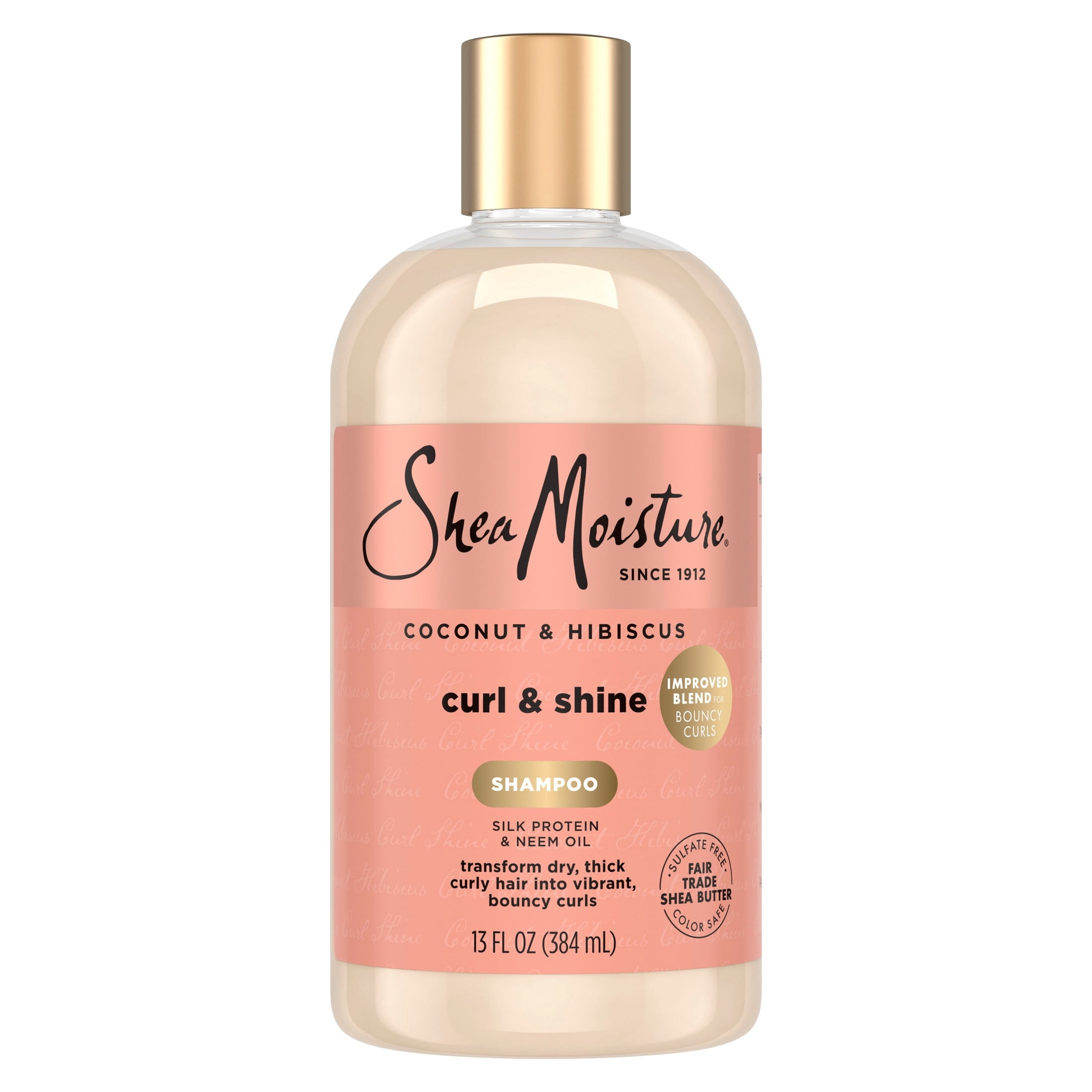 SheaMoisture Women's & Men's Shampoo & Conditioner Hair Care Bundle, 4 Count