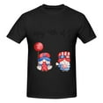thumbnail image 4 of Bingfone Happy Independence Day Gnome Men'S Loose Fit Short-Sleeve Pocket T-Shirt, 4 of 7
