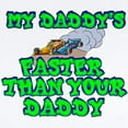 thumbnail image 2 of CafePress - My Daddy's Faster... Infant Bodysuit - Baby Light Bodysuit, Size Newborn - 24 Months, 2 of 4