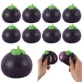 thumbnail image 1 of Water Balloon Mangosteen Fruit Squeeze Toy, Stress Toy Rebound, Prank Relief, Slow, 1 of 7