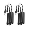 thumbnail image 1 of Ground Loop Isolator Noise Filter for Car Audio/Home Stereo,4 PCS with 3.5mm Audio Cables, 1 of 5