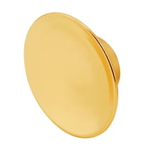 Prime Line Bi-Fold Brass Door Knob Pull (2 Count) N 6755